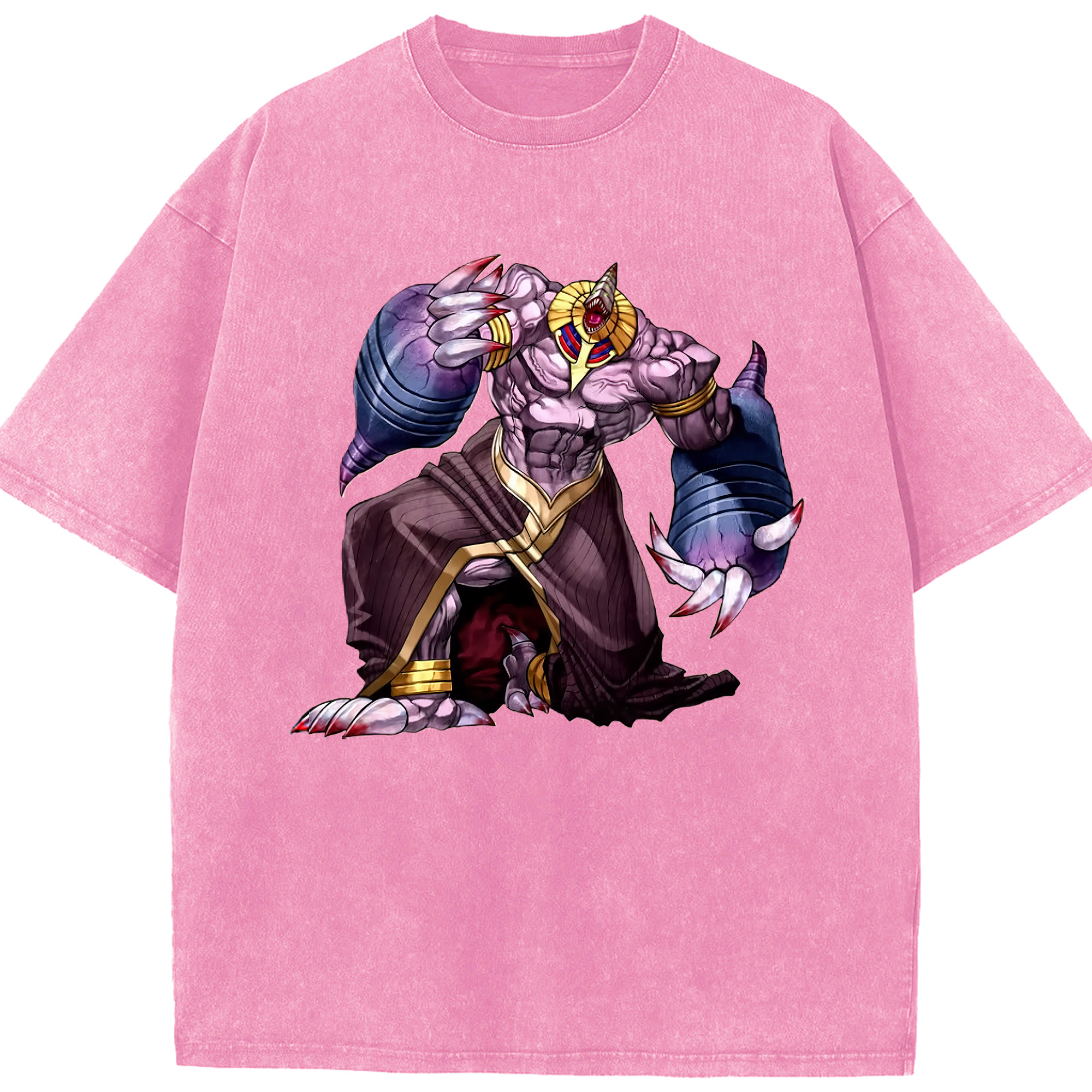 （画像用） 遊☆戯☆王 Yu-Gi-Oh! 綿100% ヴィンテージ風 半袖Tシャツ（フロントプリント）